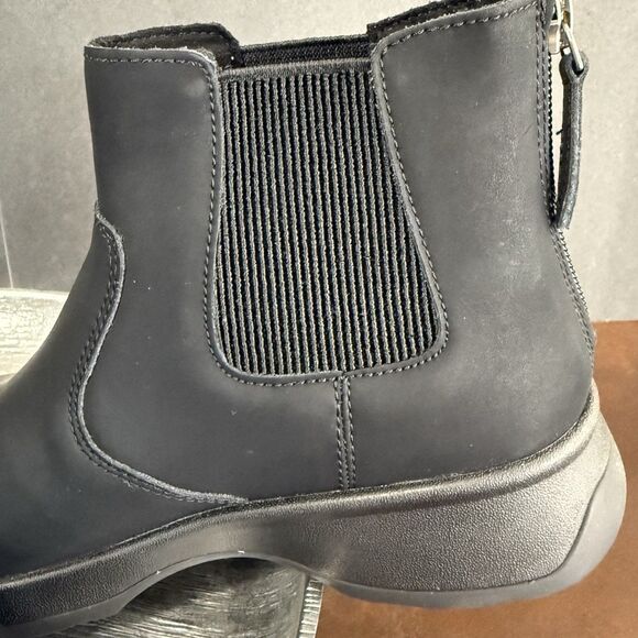 Alegria Womens slip resistant Frankie Asphalt black Boot size 37 classic style - Picture 13 of 16